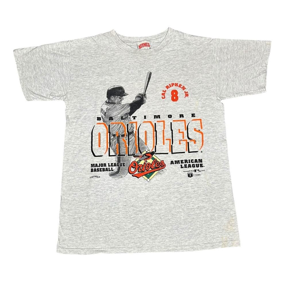 Vintage 90s Nutmeg Baltimore Orioles Cal Ripken MLB T-Shirt